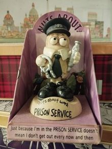 Nuts about Work, Prison Service, Bobblehead figure