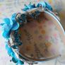Beautiful blue fascinator Image 2