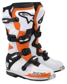 Alpinestar Boots Motocross Tech-8 Rs Orange/white 43