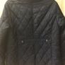 Navy Quilted  Jacket Image 3