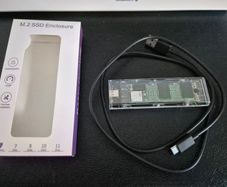 Intel NVME external SSD, 512GB