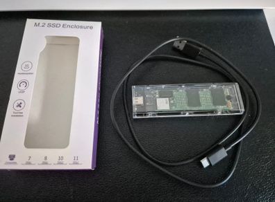 Intel NVME external SSD, 512GB