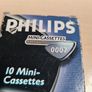 PHILIPS 0007 audio mini cassettes executive tape 60 min dictation tapes x 10 Blank dictaphone Image 4