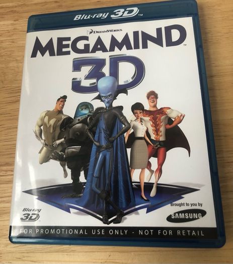 Megamind 3D Blu-ray -Samsung promo