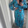 LK Bennett wrap long dress Image 5