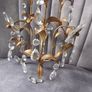 Small Faux Chandlier light Image 2