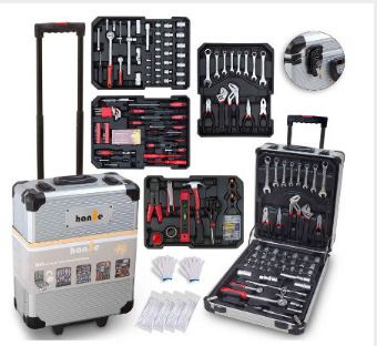 Affordable 1059-piece aluminium tool Box