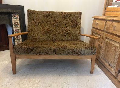 Vintage Parker Knoll 2-Seater Sofa