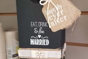 Handmade Door Hanger "Happy Ever After"