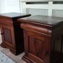 Pair of Solid Wood Bedside Lockers Image 4