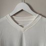 White V Neck Basic T Shirt Top Size 10! Image 3