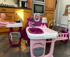 Smoby Baby Nurse 3-in-1 Baby Doll Play Centre with Accessories