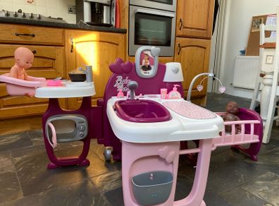 Smoby Baby Nurse 3-in-1 Baby Doll Play Centre with Accessories