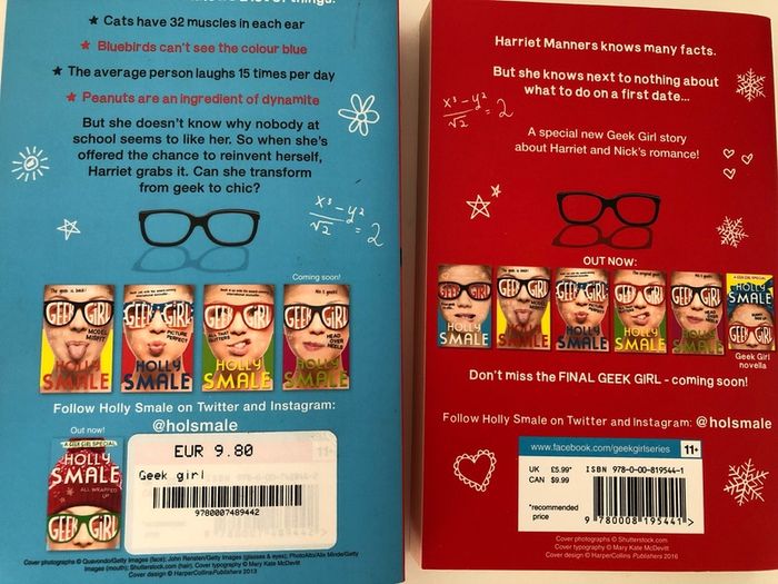 Kids Books - Geek Girl by Holly Smale