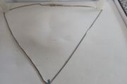 silver chain and pendant