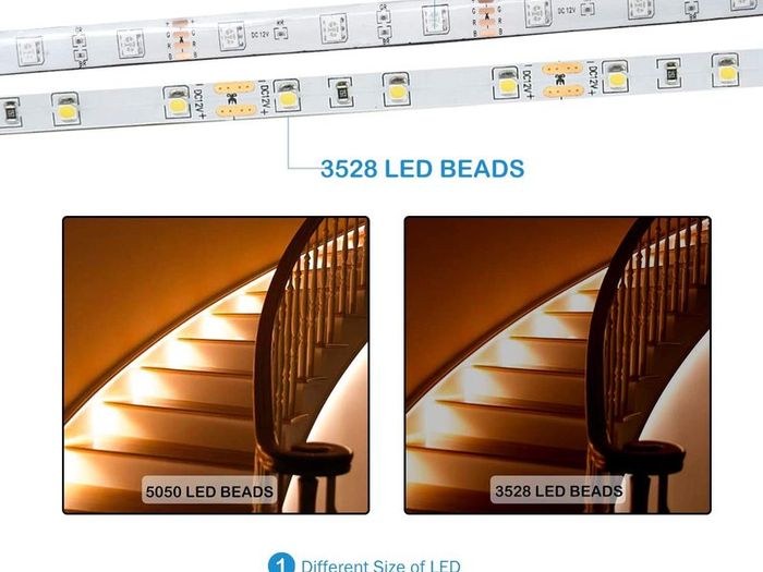 LED Strip Lights 10m with Remote, Sunvook LED Light 32.8ft 300 LED 5050 RGB Lighting IP65 Waterproof Dust-Proof LED lights with 44 Keys Remote Control for Indoor and Outdoor Christmas Decoration (10m)