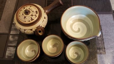 Korean Celadon Tea Set