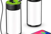 NEW SALE | Rechargeable Camping Lanterns with 400LM 5 Light Modes Water-Resistant, Portable Emergency Tent Lights for Camping Power Cuts Hiking (2-Pack, Grass Green)