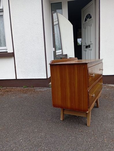 Vintage Dressing Table w/mirror
