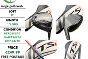 Titleist TSi3 Driver / 9 Degree / Speeder661 Evolution 6.1 X-Stiff
