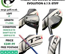 Titleist TSi3 Driver / 9 Degree / Speeder661 Evolution 6.1 X-Stiff