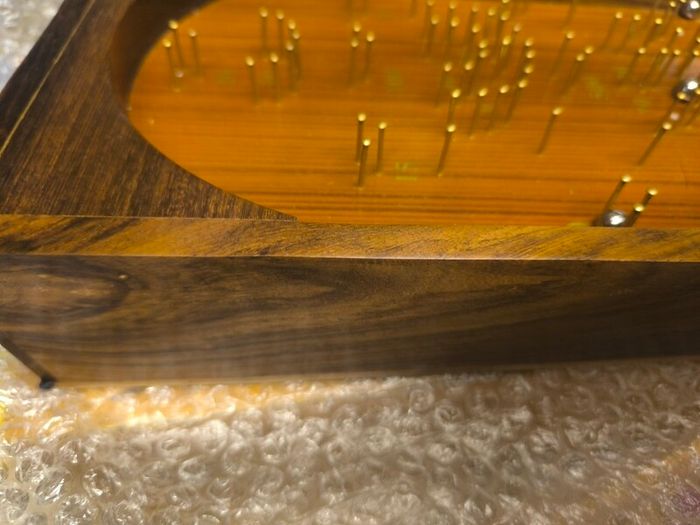 Wooden pinball machine