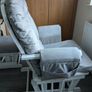 Babylo Brompton Glider & Footstool Chair Image 3