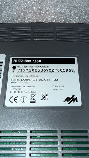 Fritz Box WiFi Wireless Broadband Router