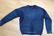 Never worn Top Shop metallic navy jumper