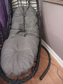 rattan swing chair