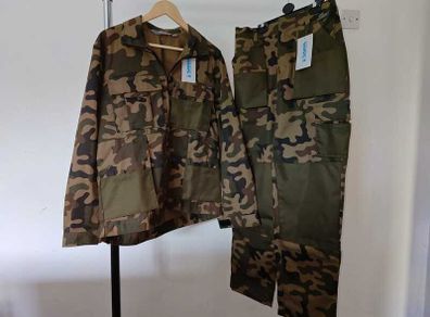 Camouflage/Camo jacket and trousers