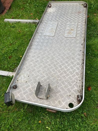 Motorbike carrier for Motorhome