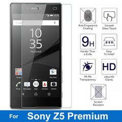 Protective 9H Tempered Glass Screen Guard Protector for Sony Xperia Z5