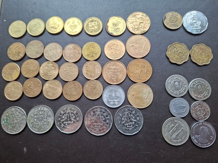 Ceylon&Sri Lanka&Nepal&Bangladesh A Lot of 194 grams (1944-2017)