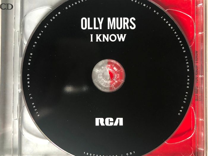 Olly Murs [2018] You Know I Know (2CD Album)
