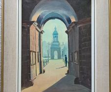 Trinity College Arch by Margaret 'Peig' McMahon (1980s)