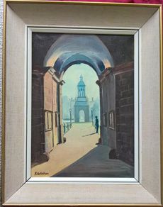 Trinity College Arch by Margaret 'Peig' McMahon (1980s)