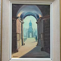 Trinity College Arch by Margaret 'Peig' McMahon (1980s)