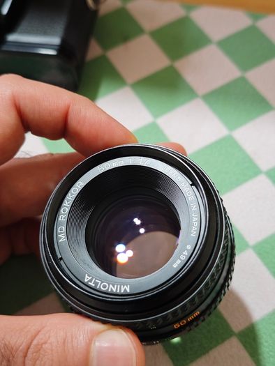 Rare Minolta X-600 SLR (Japan Only) + Minolta MD 50mm f/1.7 Serviced