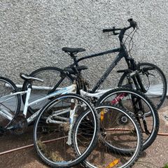 X3 bicycles for sale for parts or repair .