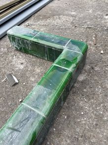 Two Tiled Fireplace Surrounds