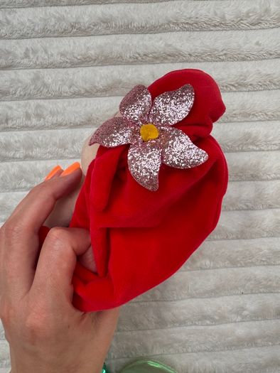 TY Sparkle Disney Ariel the Little Mermaid aprox. 40 cm.  Plush Princess Beanie Sequins Used Damaged Please see photos