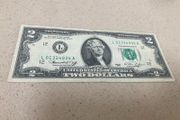 1976 Two Dollars Banknote