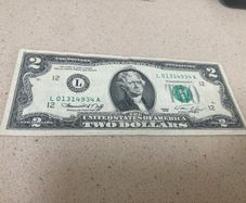 1976 Two Dollars Banknote