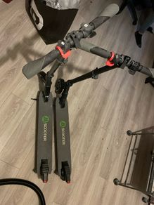 2 kids electric scooters used twice