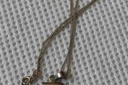 Sterling silver mother of pearl pendant necklace