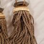 Silver and Gold curtain tie backs Image 2