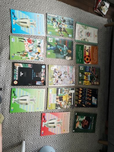 Rare Republic of Ireland Football Programme Bundle 1988 1992 Charlton Era England Poland FAI Cup Final