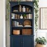 Solid Pine Bookcase - Beautiful Arched Top Image 7