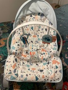 Fisher-Price Infant to Toddler Portable Baby Seat Rocker - Pacific Pebble